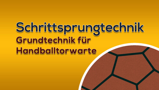 Schrittsprungtechnik Infografik