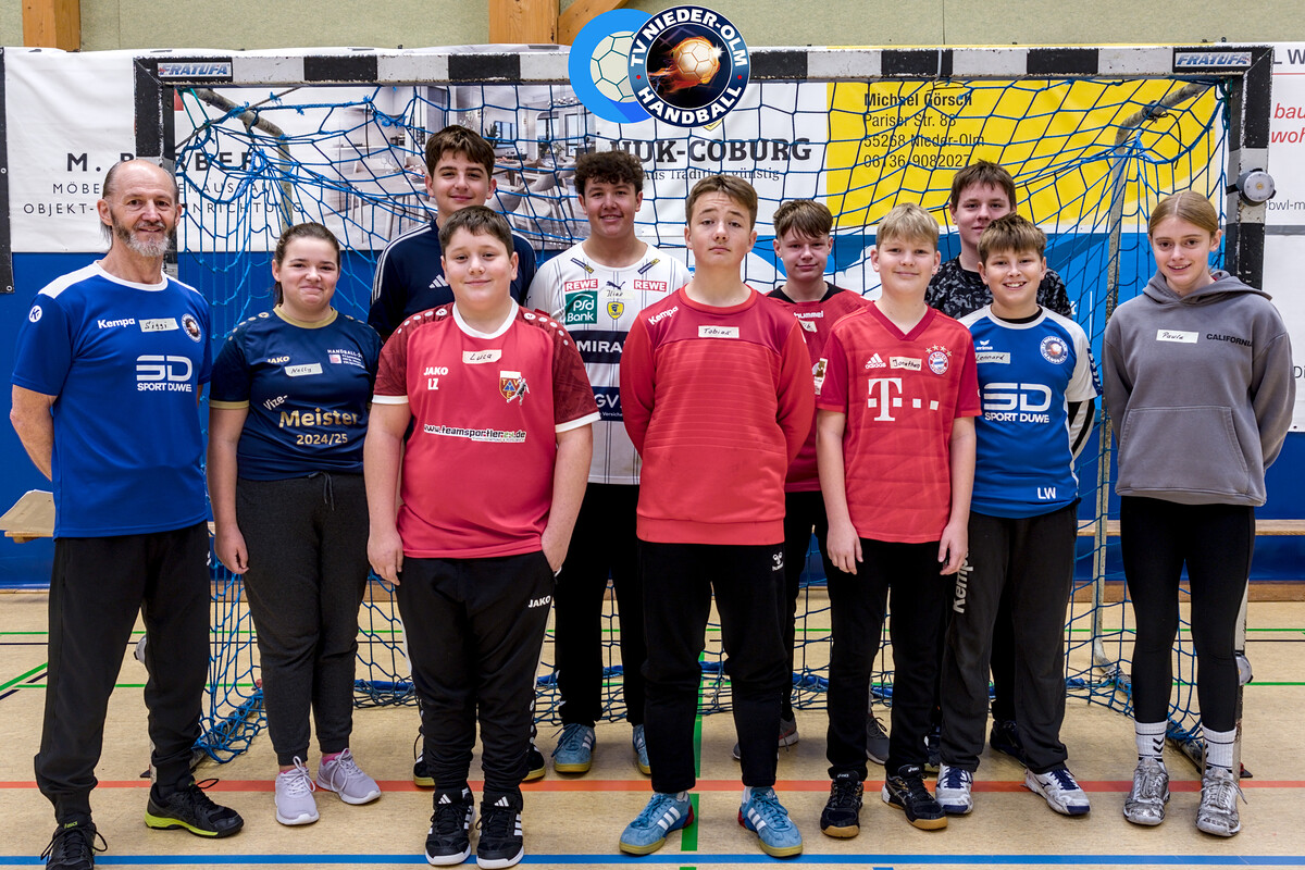 Professionelles Jugendhandball Torwarttraining