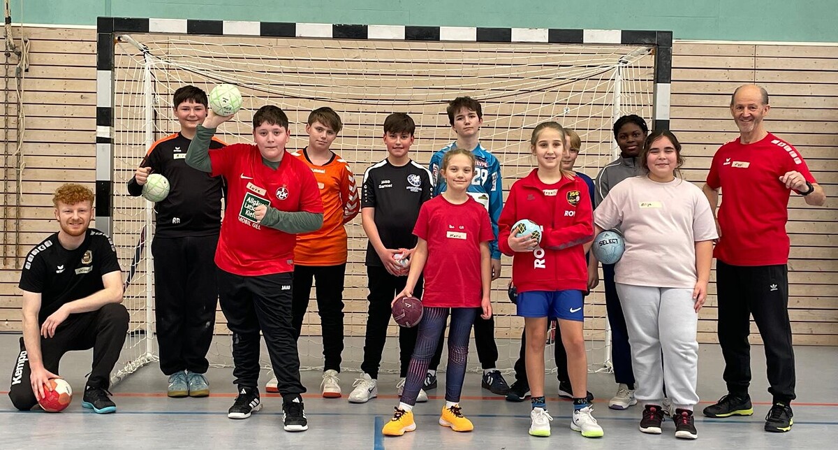 Jugendhandball Torwarttraining